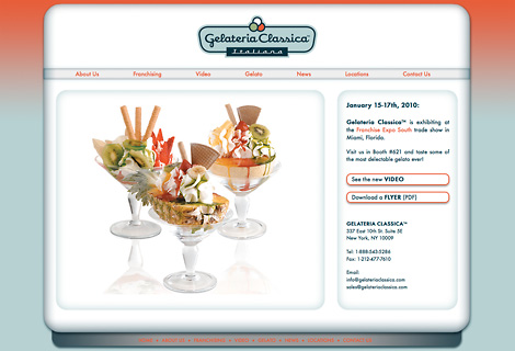 Gelateria Classica: 21st Century Gelato Cafe Franchises