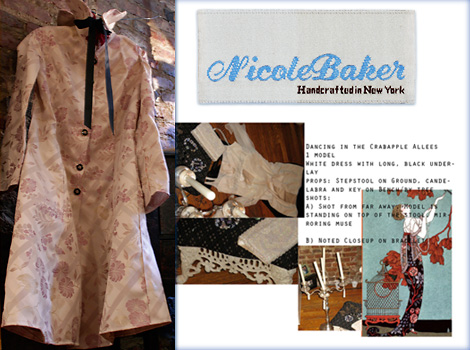 Cherries in the Snow Coat by Nicole Baker